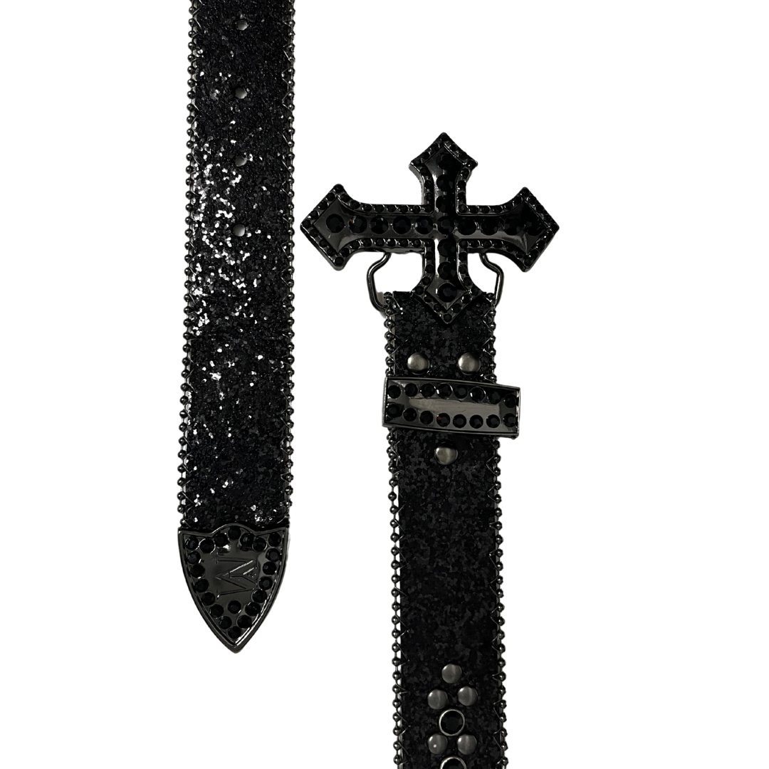Obsidian Cross Belt