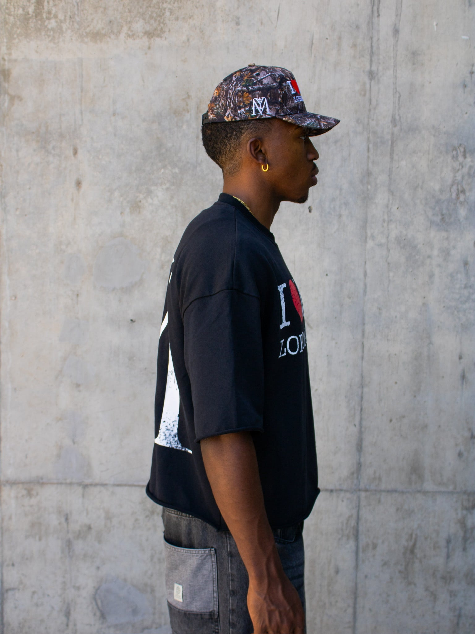 I LOVE MY LORD&SAVIOR TEE BLACK