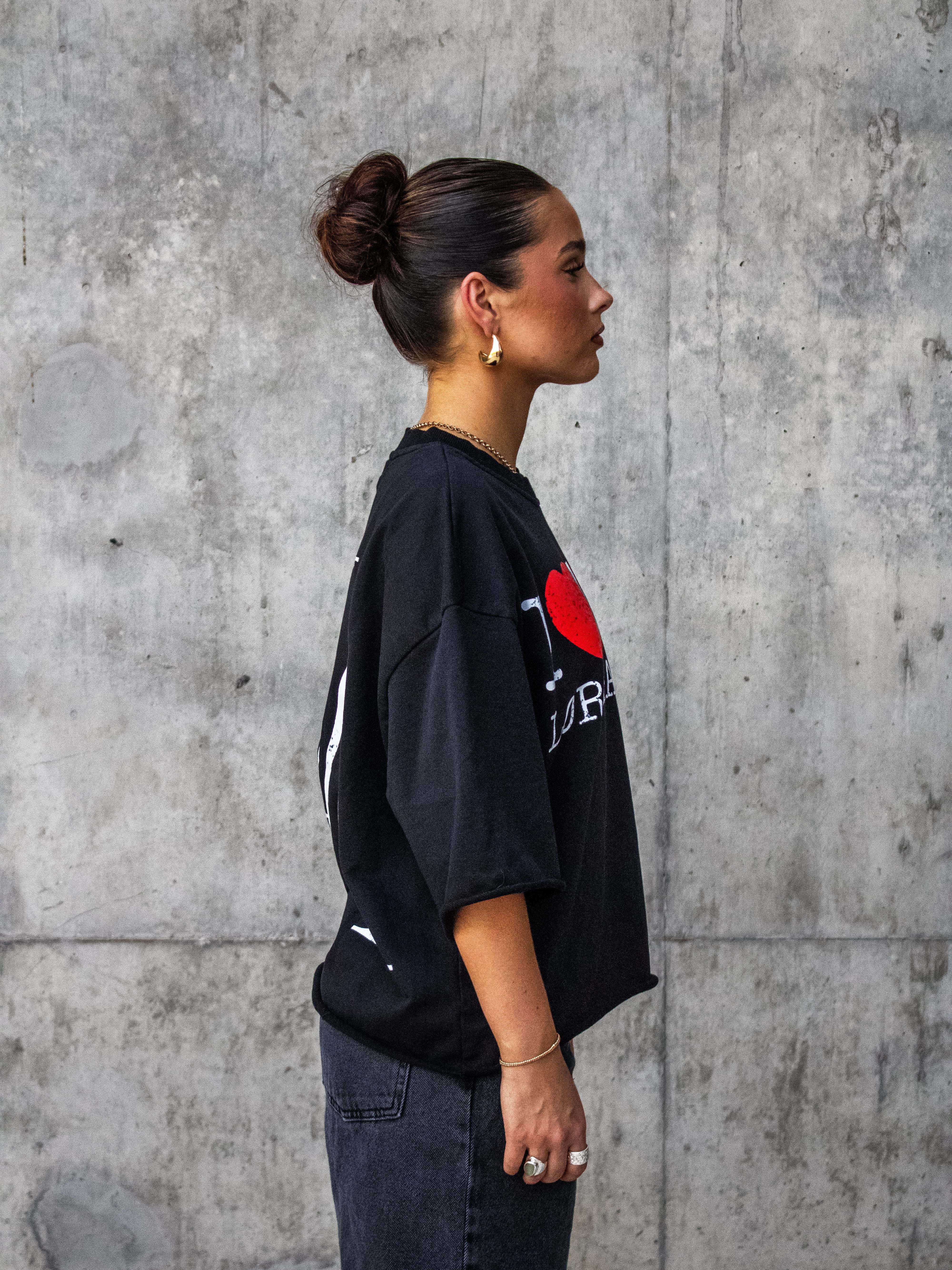 I LOVE MY LORD&SAVIOR TEE BLACK