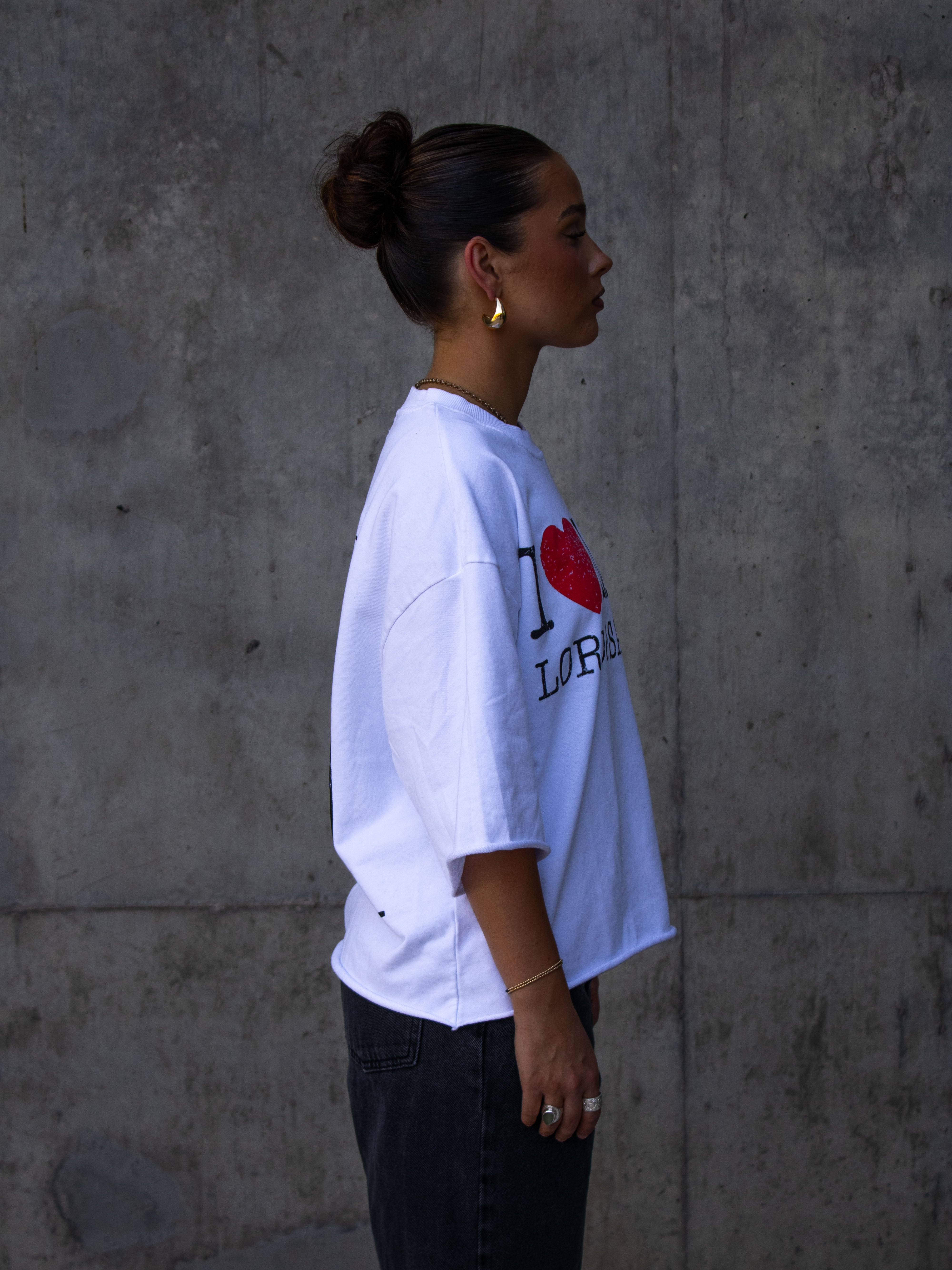 [PRE-ORDER-SHIPS 2-3 WEEKS] I LOVE MY LORD&SAVIOR TEE WHITE