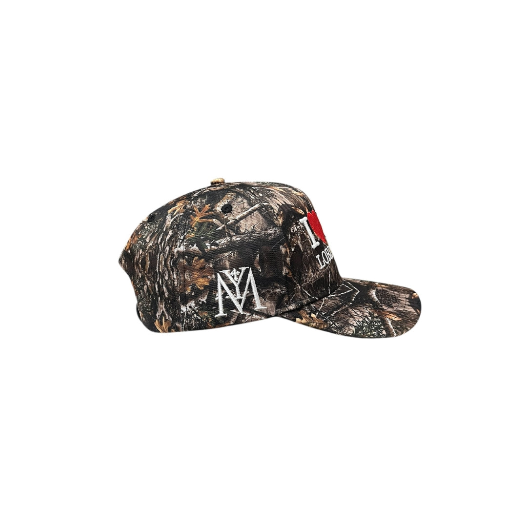 [PRE-ORDER-SHIPS 2-3 WEEKS] I <3 MY LORD & SAVIOR CAMO HAT